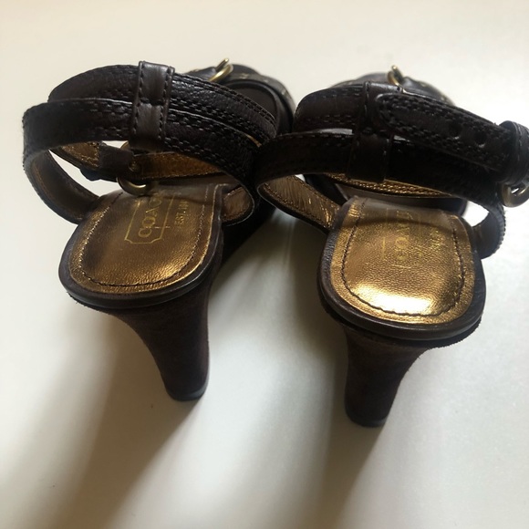 Coach wedges size 6.5 width medium (brand new) - Picture 5 of 7